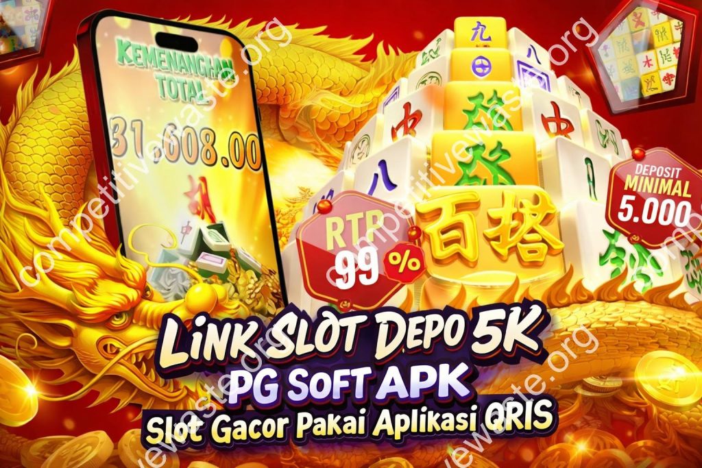 Link Slot Depo 5K PG Soft APK Slot Gacor Pakai Aplikasi QRIS